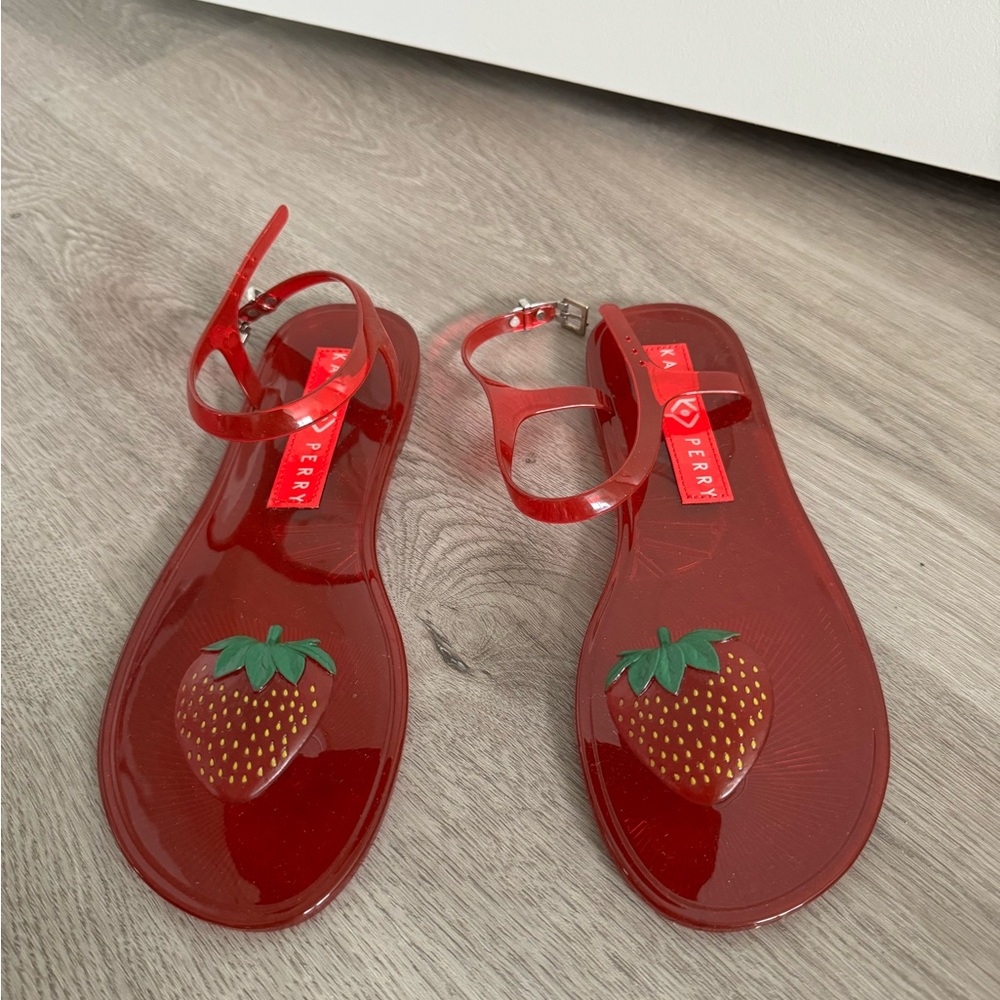 Sperry Red Strawberry Sandals